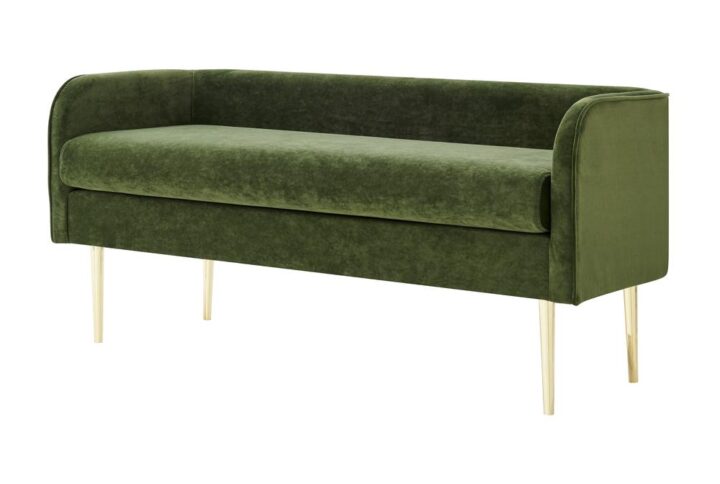 Marsha Velvet Bench