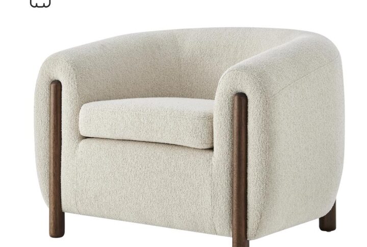 Cordelia Fabric Accent Arm Chair