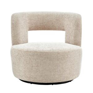 Jazzlyn Fabric Swivel Accent Chair