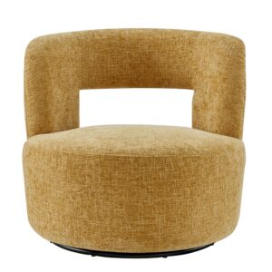 Jazzlyn Fabric Swivel Accent Chair