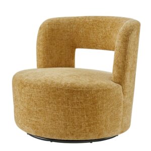 Jazzlyn Fabric Swivel Accent Chair