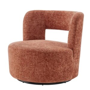 Jazzlyn Fabric Swivel Accent Chair