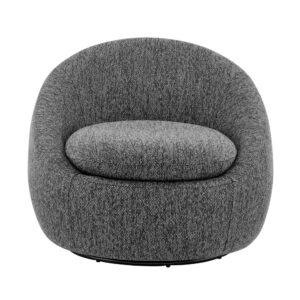 Adelmo Fabric Swivel Accent Chair