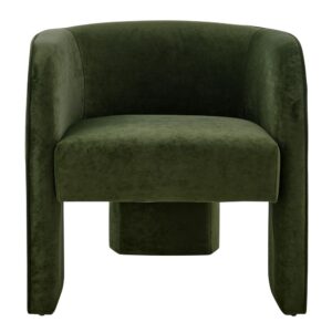 Matteo Velvet Accent Arm Chair