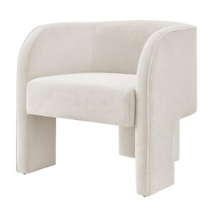 Matteo Velvet Accent Arm Chair