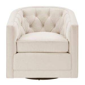 Walsh Velvet Swivel Accent Arm Chair