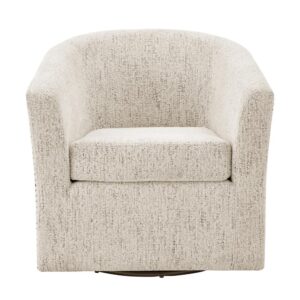 Ernest Fabric Swivel Accent Arm Chair