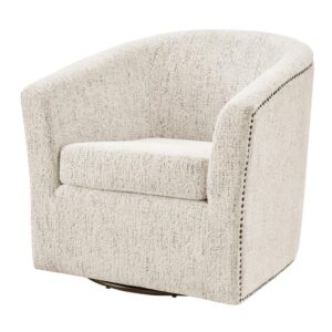 Ernest Fabric Swivel Accent Arm Chair