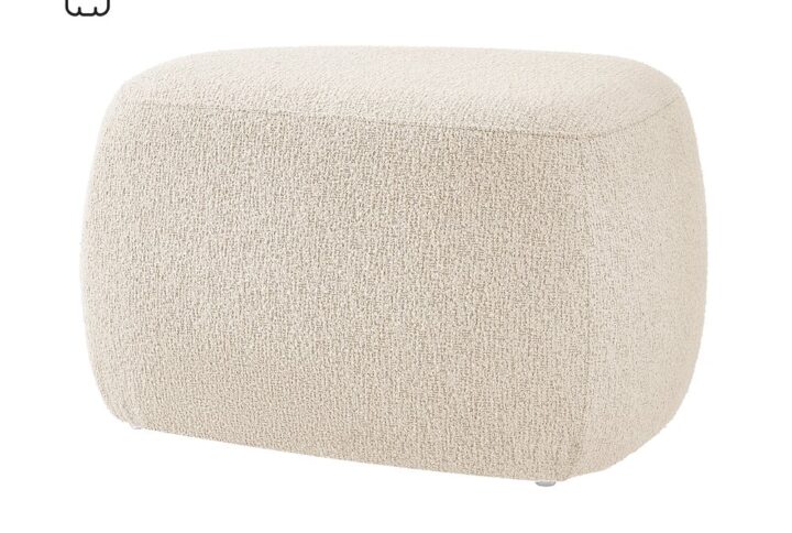 Carlese Fabric Small Ottoman