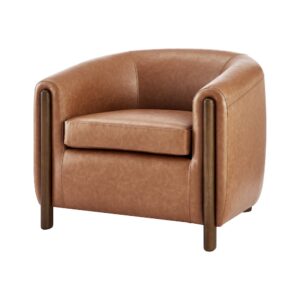 Ruth PU Accent Arm Chair