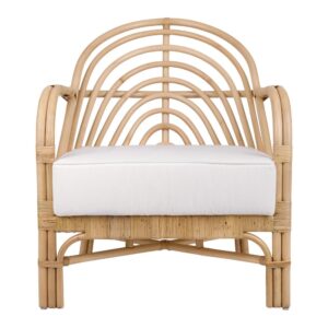 Lana Rattan Accent Arm Chair