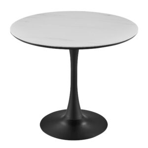 Anson Ceramic Top 35.5" Round Dining Table