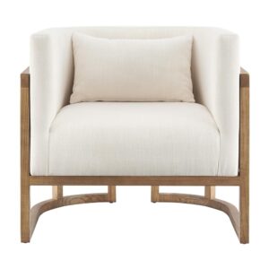 Velma Accent Arm Chair w/ Rattan