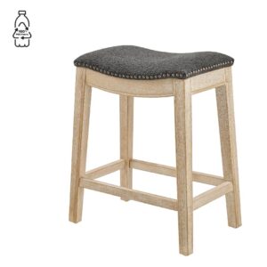 Elmo Fabric Counter Stool