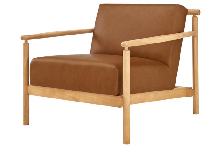 Arnold PU Accent Arm Chair