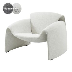 Hilda Fabric Accent Arm Chair