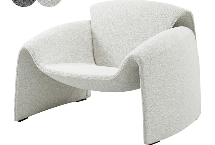 Hilda Fabric Accent Arm Chair