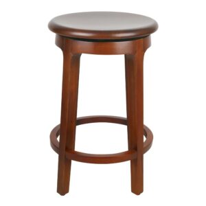 Foxy Mahogany Swivel Counter Stool