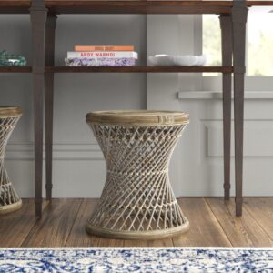 Keala Rattan Round Stool