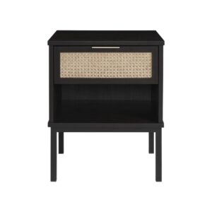 Caine Rattan Nightstand/Side Table