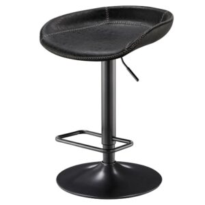 Rogue PU Leather Gaslift Bar Stool