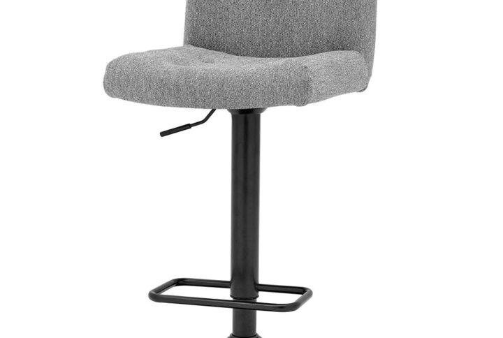 Jude KD Fabric Gaslift Swivel Bar Stool