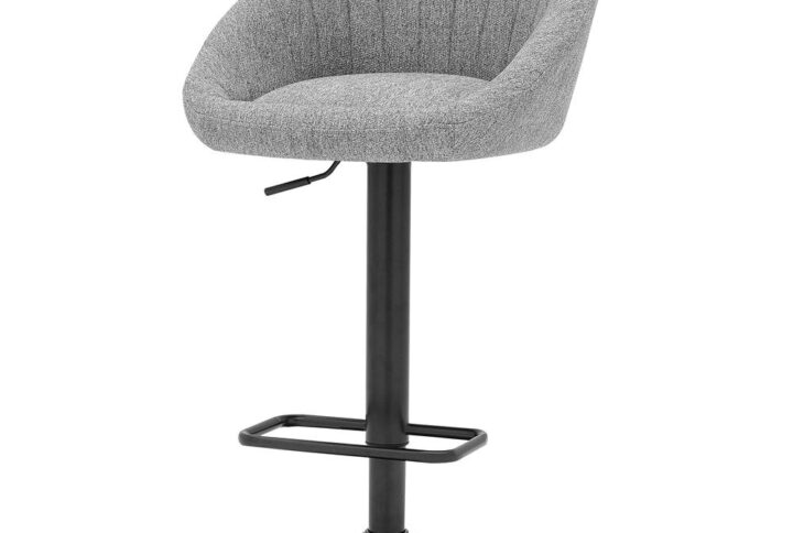 Watson KD Fabric Gaslift Swivel Bar Stool