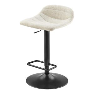 Koa Fabric Gaslift Swivel Bar Stool