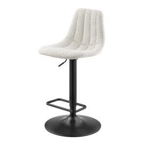 Robert Fabric Gaslift Swivel Bar Stool