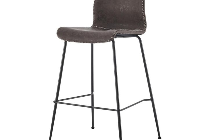 Jayden PU Low Back Counter Stool