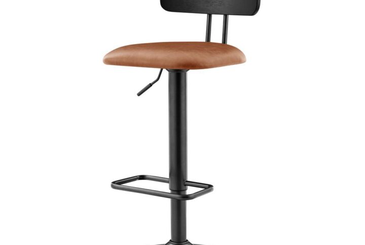 Judith PU Gaslift Bar Stool