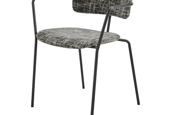 Alivia Fabric Dining Side Arm Chair