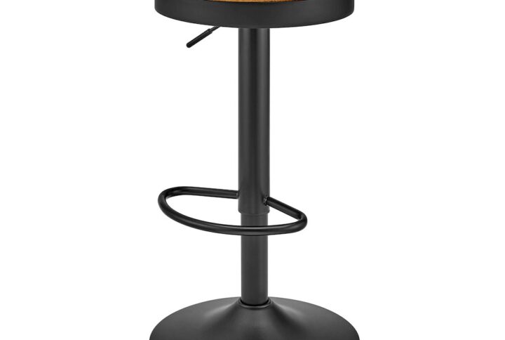 Juno Velvet Gaslift Swivel Bar Stool