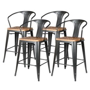 Metropolis Metal Counter Stool