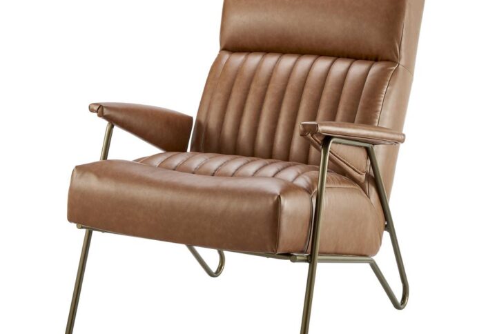 Caspian Bonded Leather Accent Chair