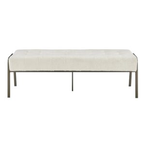 Venturi Fabric Tufted Bench