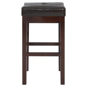 Valencia Backless Bicast Leather Counter Stool