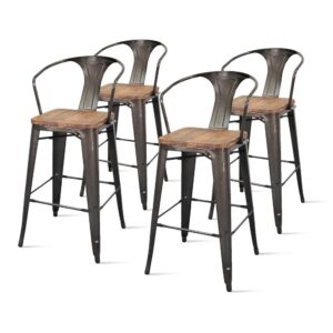 Metropolis Metal Bar Stool