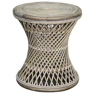 Keala Rattan Round Stool