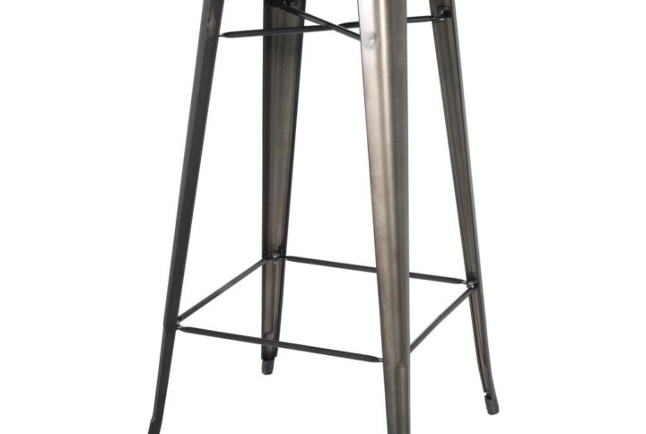 Metropolis Metal Bar Table