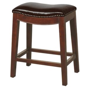 Elmo Bonded Leather Counter Stool