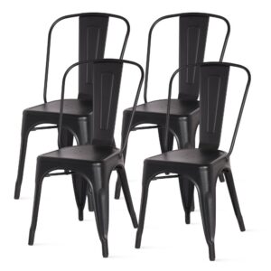 Metropolis Metal Side Chair