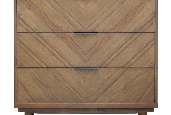 Piero Chevron Chest 3 Drawers