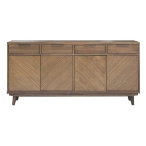 Piero Chevron Buffet 4 Drawers + 4 Doors