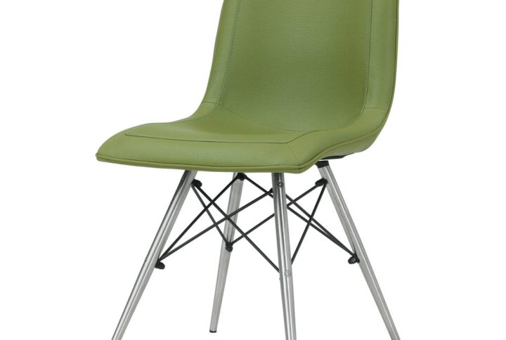 Blaine PU Chair Stainless Steel Legs