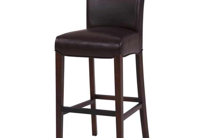 Milton Bonded Leather Bar Stool