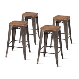 Metropolis Backless Counter Stool