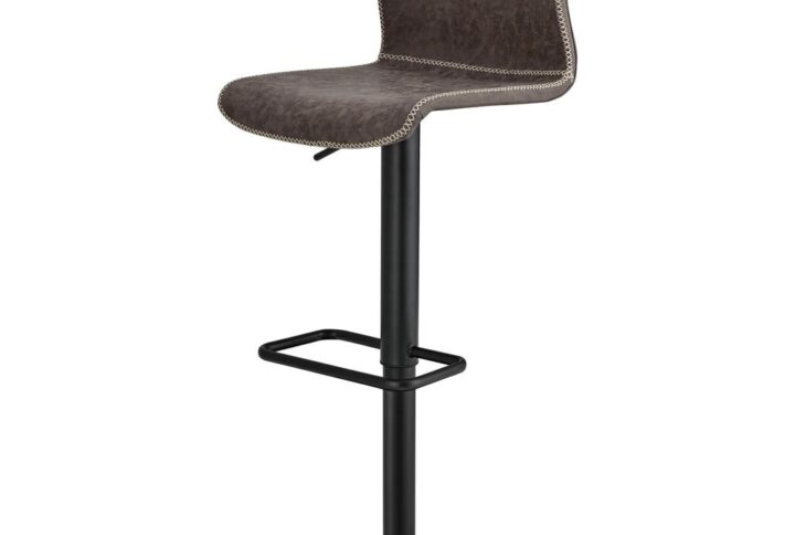 Jayden PU Leather Low back Gaslift Bar Stool