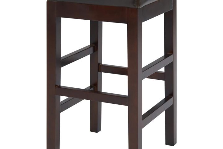 Valencia Backless Bicast Leather Counter Stool