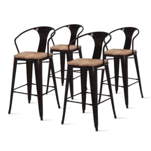 Metropolis Metal Bar Stool